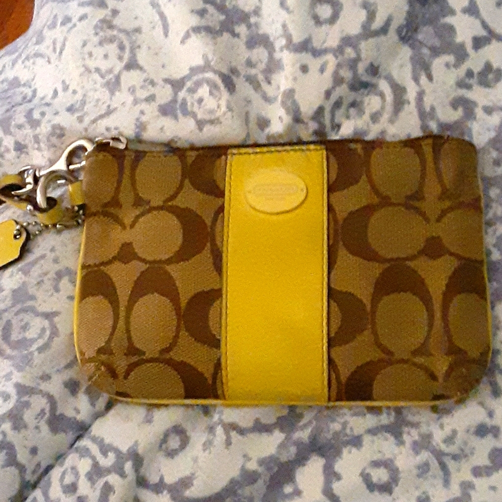 Coach change purse
